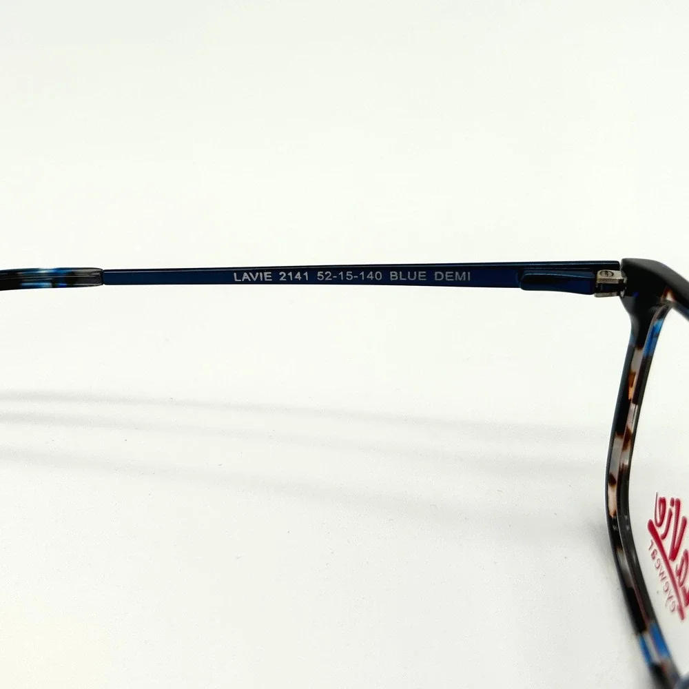 Womens Eyeglasses Frames LaVie Eyewear 2141 Sz. 52-15-140 Blue Demi Tortoise NEW